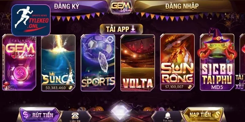 Gemwin - Cổng Game Bài Gemwin Đẳng Cấp Châu Á 3 Kho game đa dạng tại Gemwin