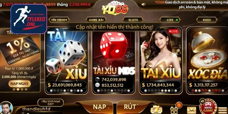 Yo88 - Cổng Game Đánh Đổi Thưởng Đẳng Cấp Việt Nam 2025 3 Kho game giải trí hấp dẫn đẳng cấp bậc nhất tại cổng game